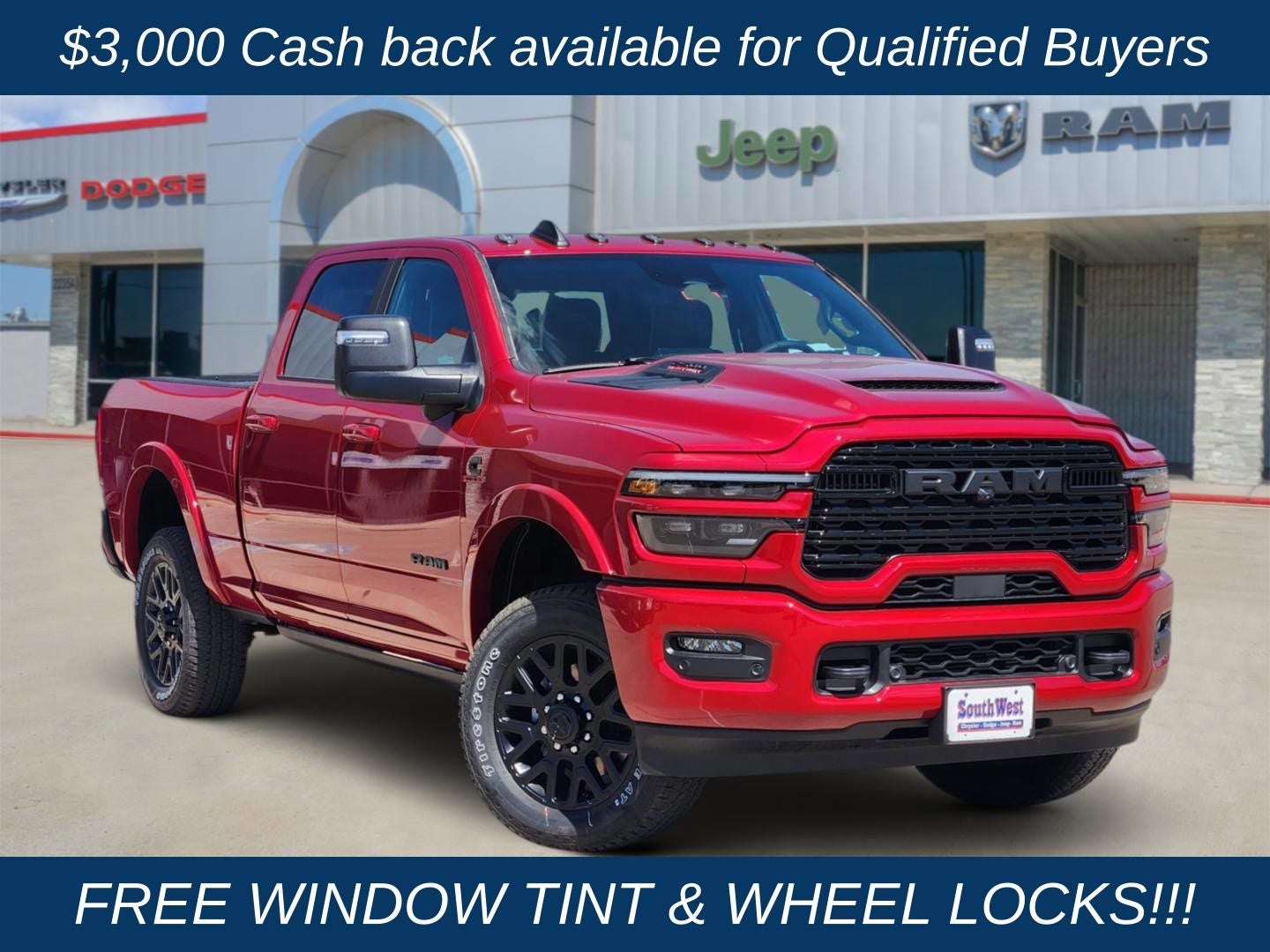 2026 RAM Ram 2500 RAM 2500 LIMITED CREW CAB 4X4 6'4' BOX