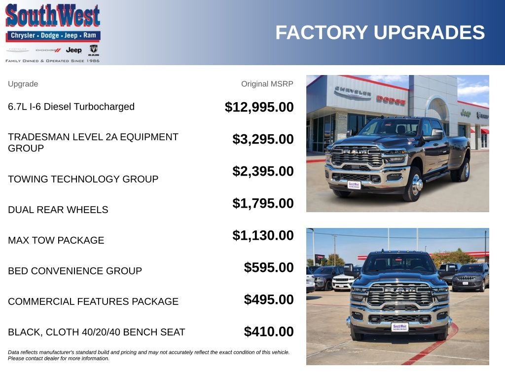 2027 RAM Ram 3500 Tradesman