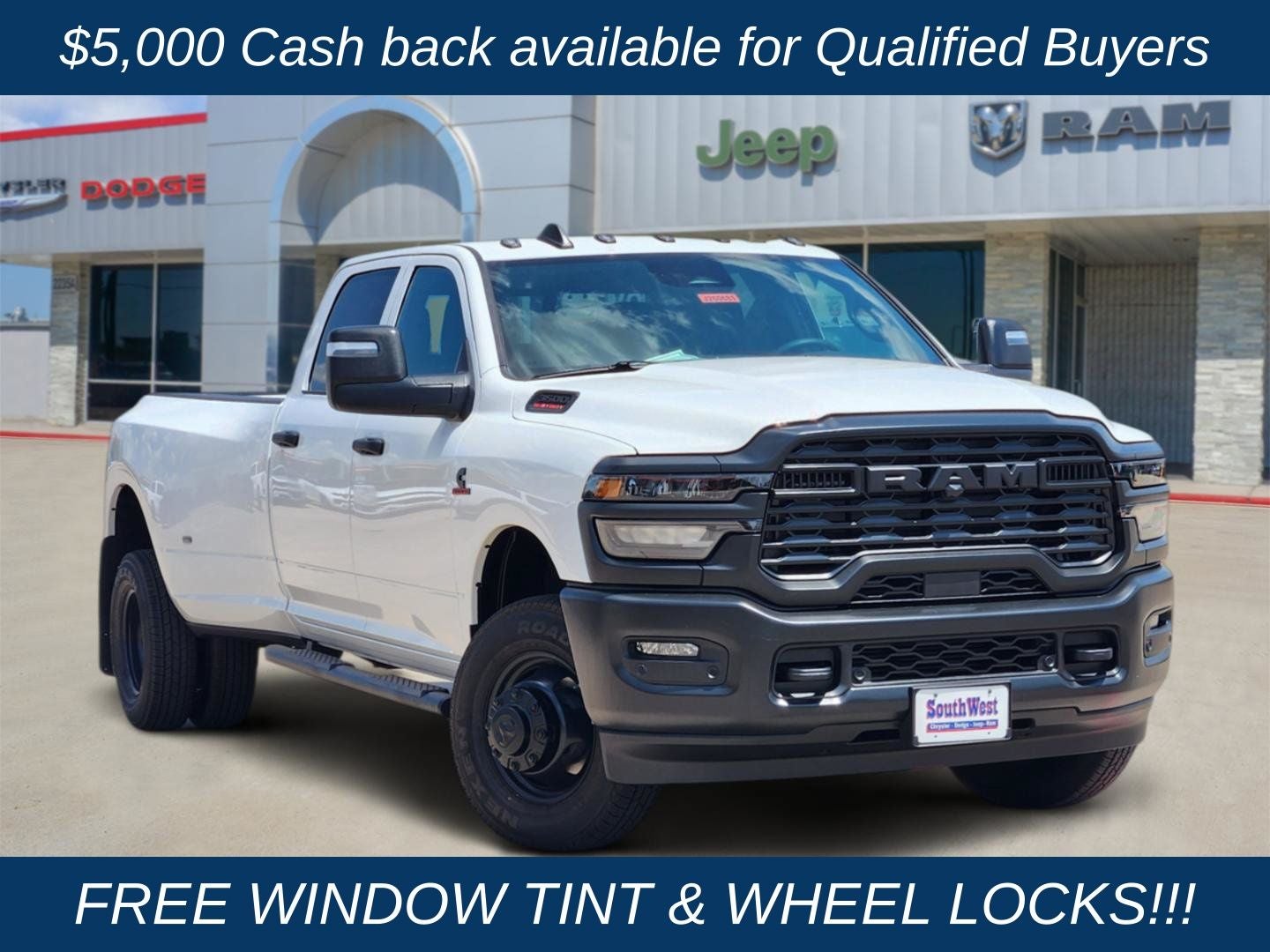 2026 RAM Ram 3500 RAM 3500 TRADESMAN CREW CAB 4X4 8' BOX