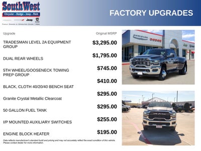 2026 RAM Ram 3500 RAM 3500 TRADESMAN CREW CAB 4X4 8' BOX