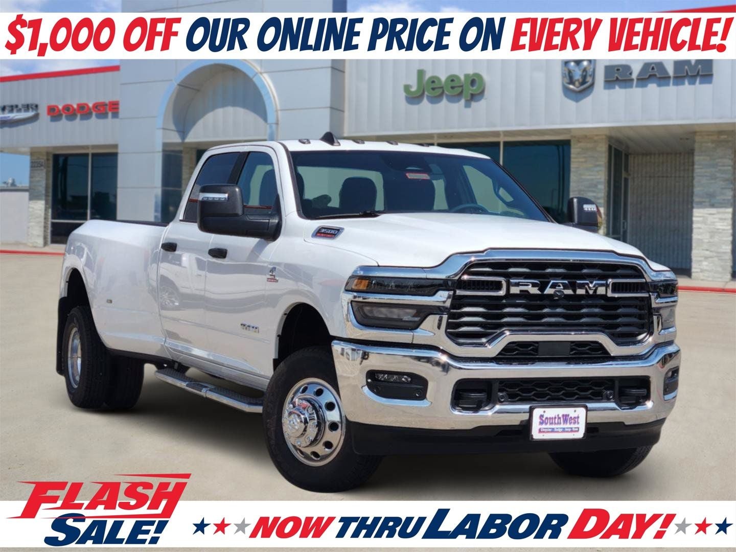 2026 RAM Ram 3500 RAM 3500 LONE STAR CREW CAB 4X4 8' BOX