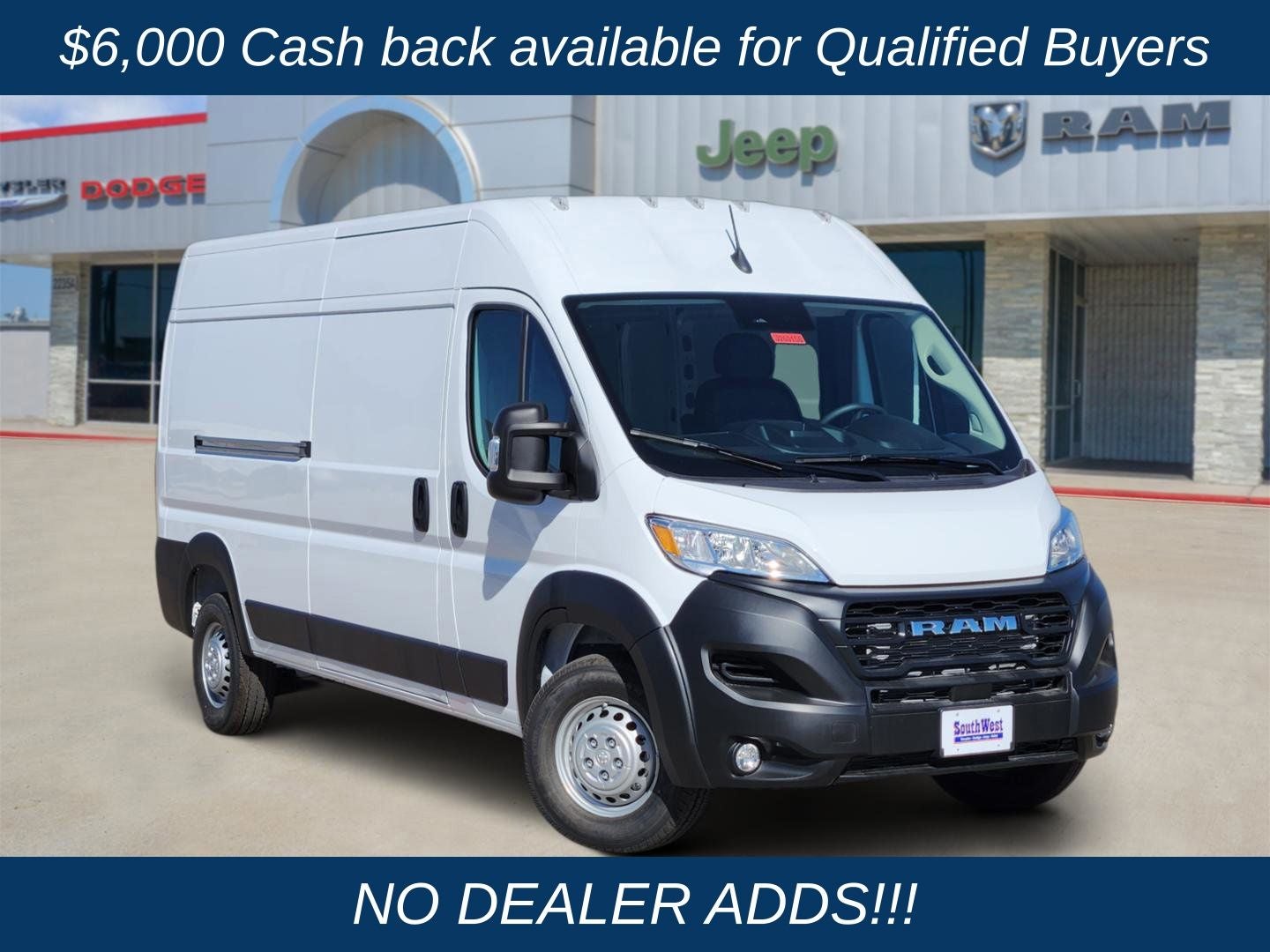 2026 RAM Ram ProMaster RAM PROMASTER 2500 TRADESMAN CARGO VAN HIGH ROOF 159' WB
