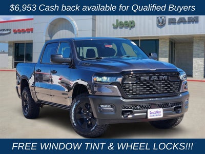 2026 RAM Ram 1500 RAM 1500 WARLOCK CREW CAB 4X4 5'7' BOX