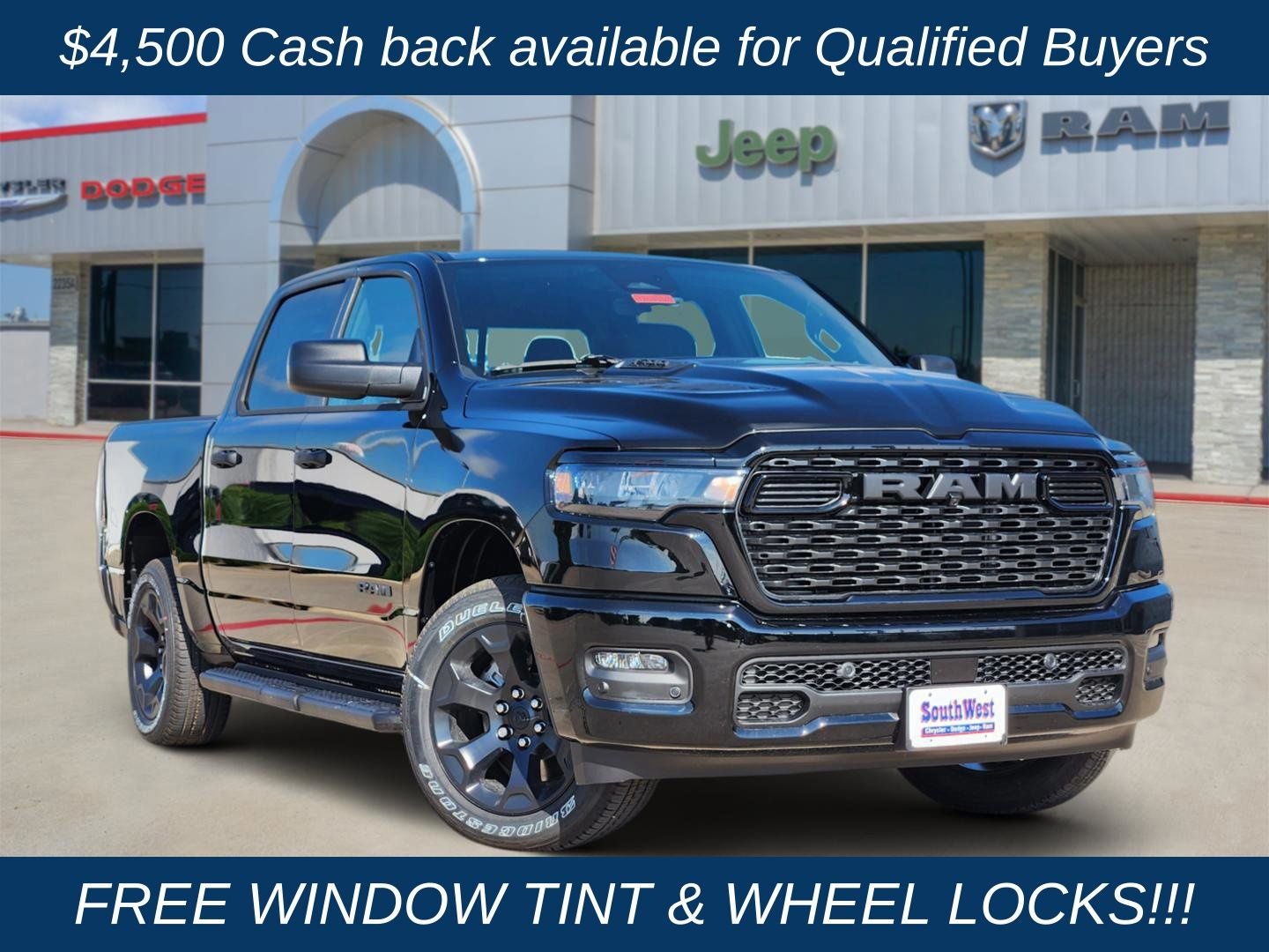 2026 RAM Ram 1500 RAM 1500 EXPRESS CREW CAB 4X4 5'7' BOX