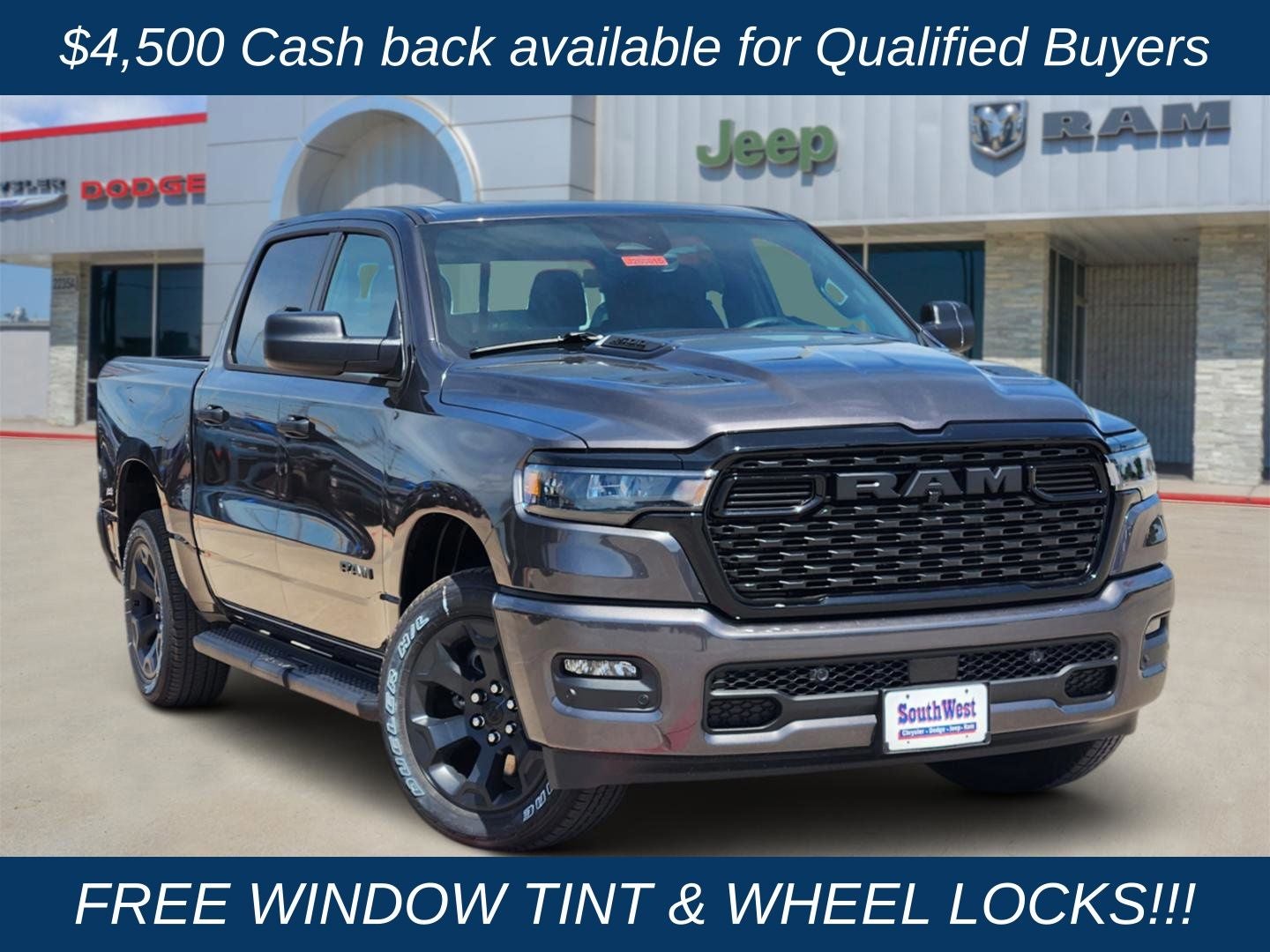 2026 RAM Ram 1500 RAM 1500 EXPRESS CREW CAB 4X4 5'7' BOX