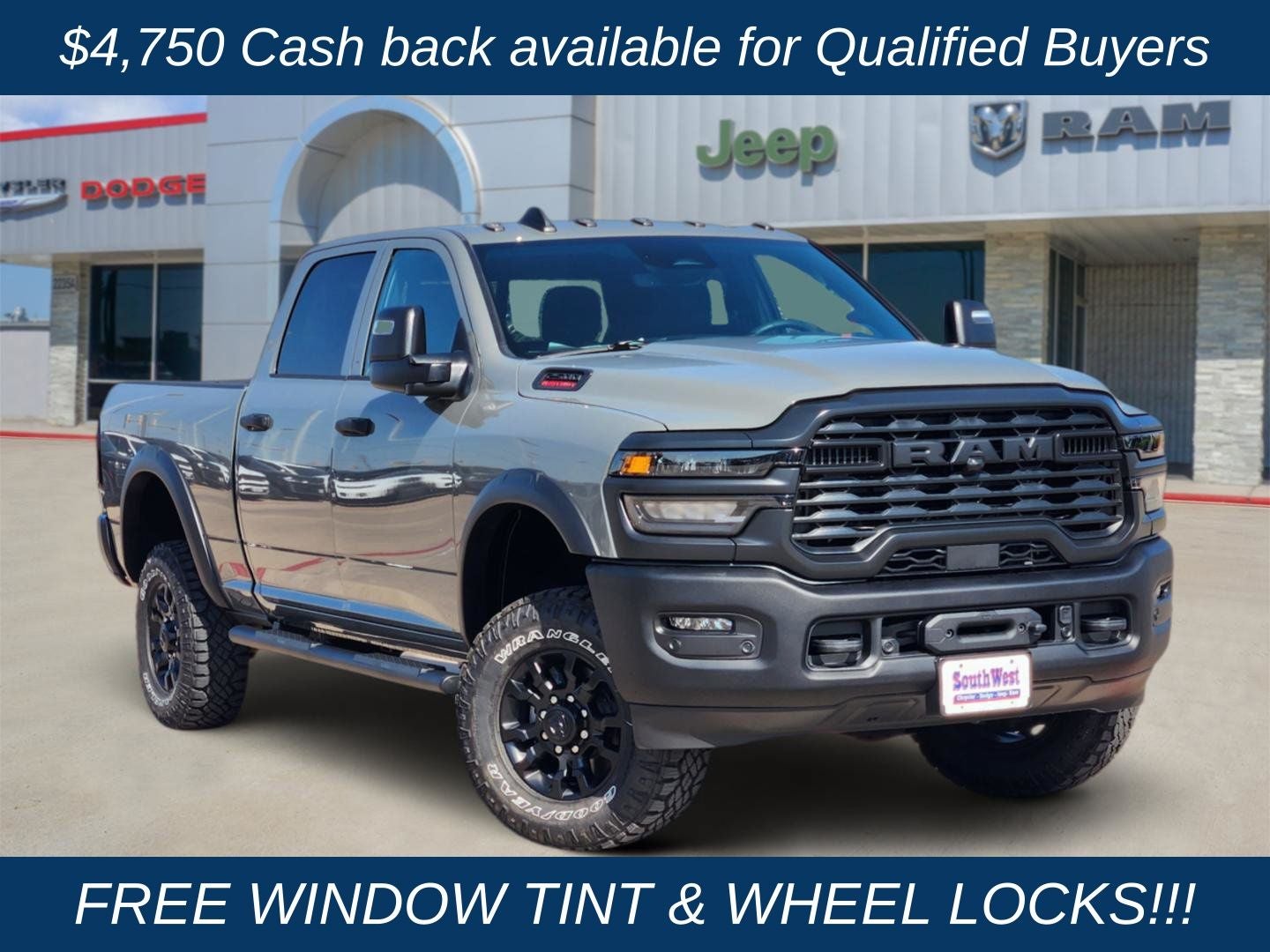 2026 RAM Ram 2500 RAM 2500 TRADESMAN CREW CAB 4X4 6'4' BOX