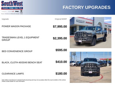 2026 RAM Ram 2500 RAM 2500 TRADESMAN CREW CAB 4X4 6'4' BOX