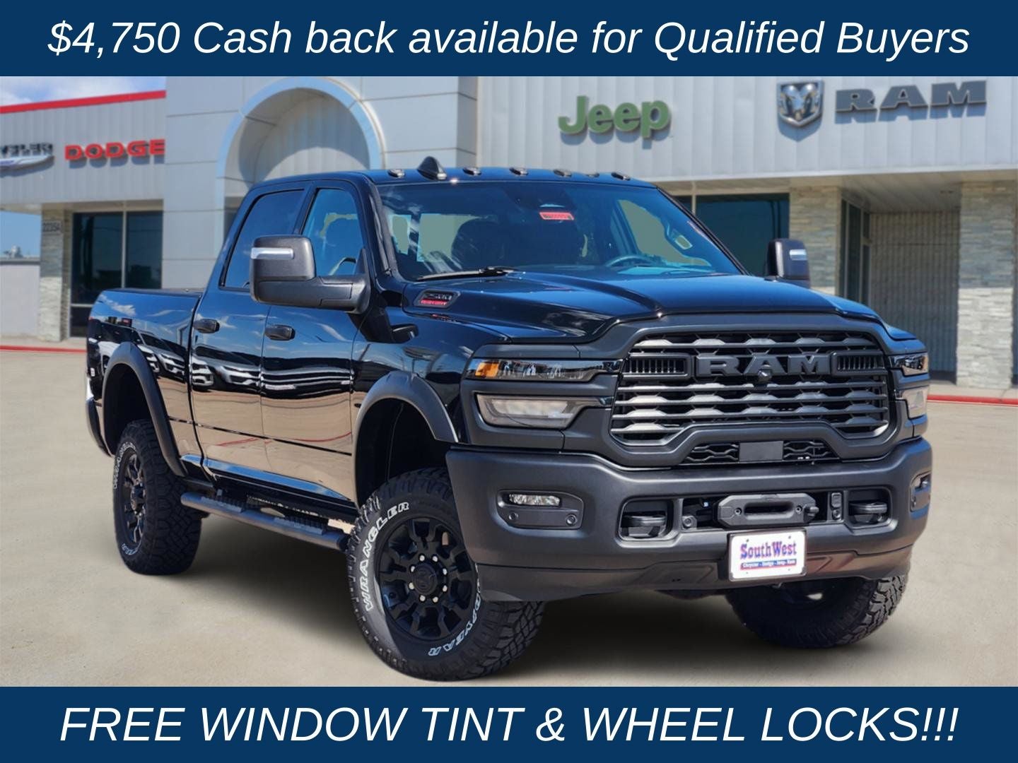 2026 RAM Ram 2500 RAM 2500 TRADESMAN CREW CAB 4X4 6'4' BOX