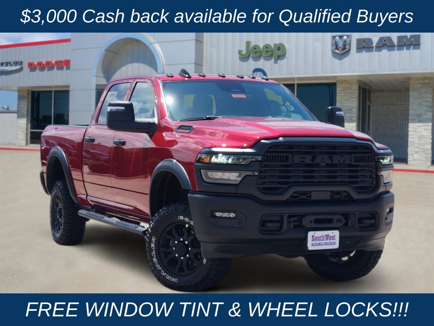 2026 RAM Ram 2500 RAM 2500 TRADESMAN CREW CAB 4X4 6'4' BOX