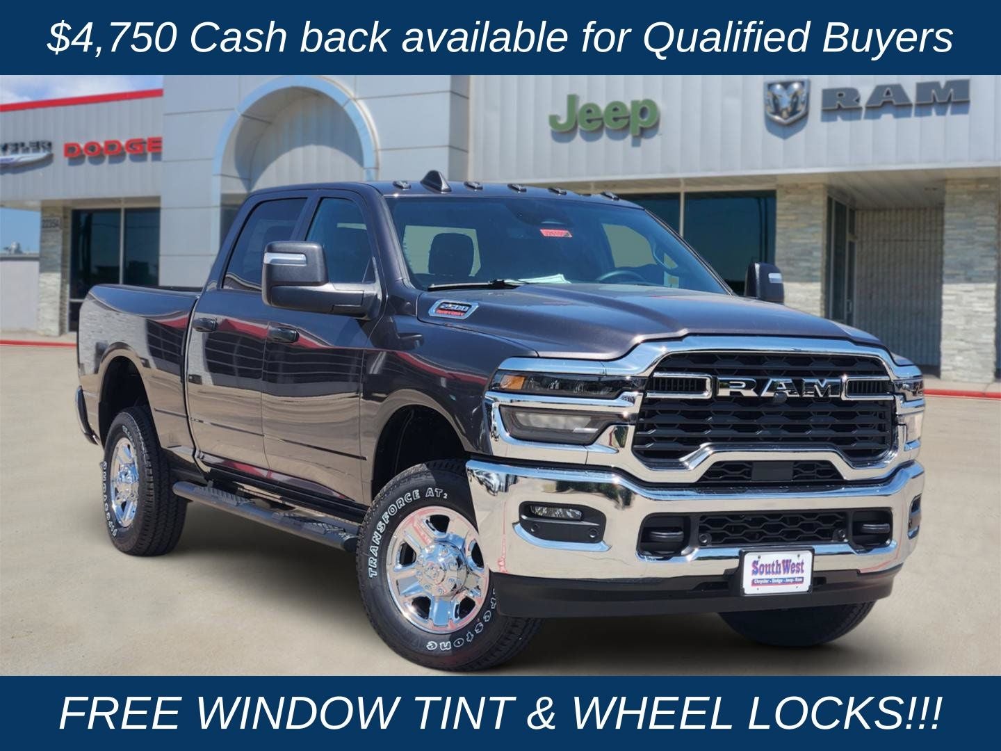 2026 RAM Ram 2500 RAM 2500 TRADESMAN CREW CAB 4X4 6'4' BOX