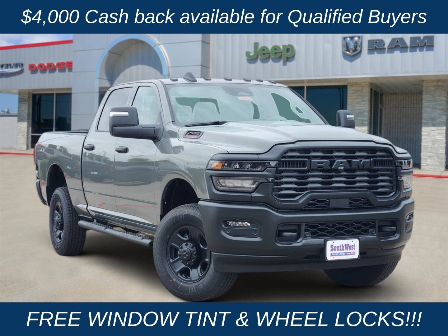 2026 RAM Ram 2500 RAM 2500 TRADESMAN CREW CAB 4X4 6'4' BOX