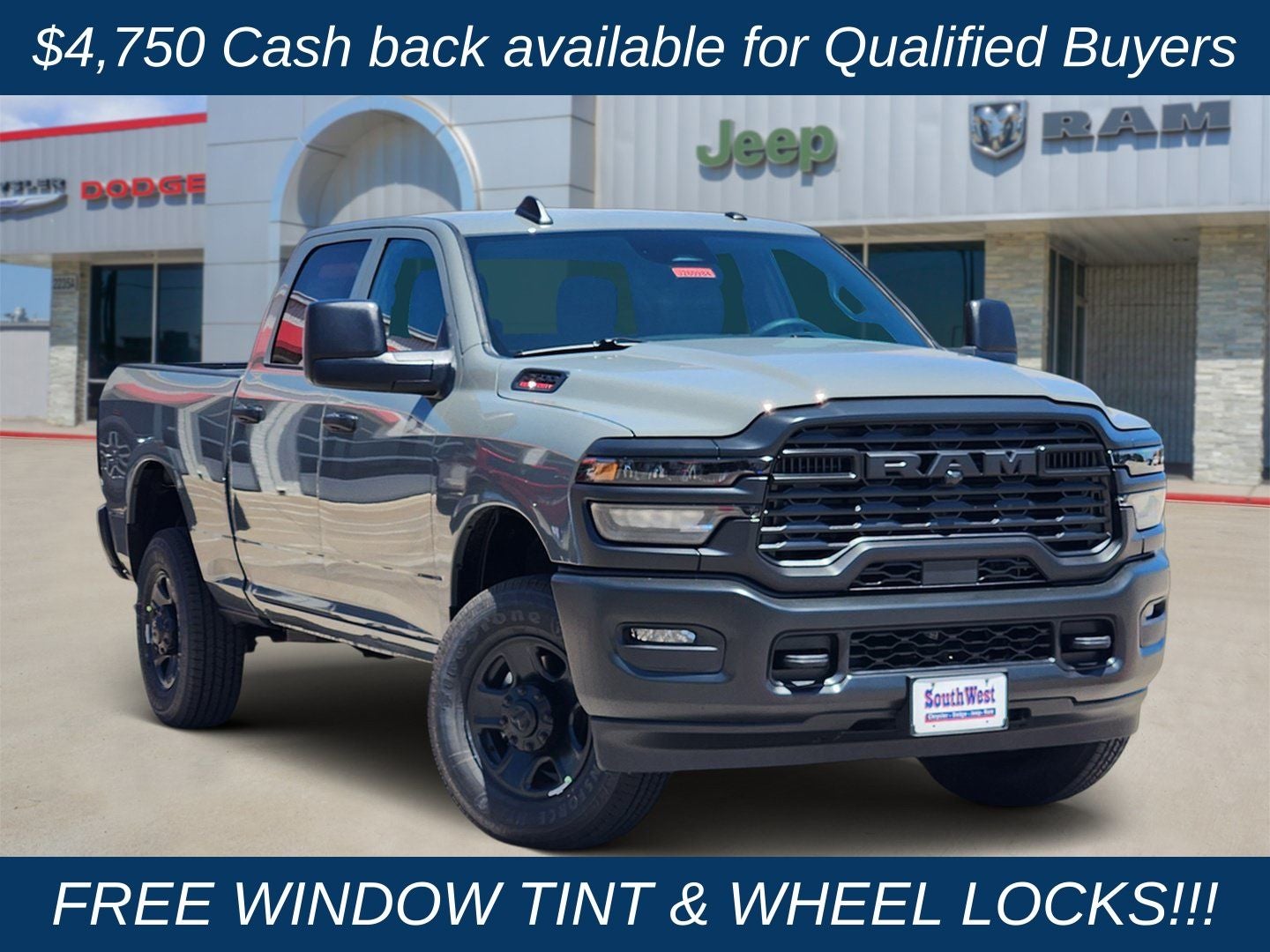 2026 RAM Ram 2500 RAM 2500 TRADESMAN CREW CAB 4X4 6'4' BOX