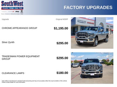 2026 RAM Ram 2500 RAM 2500 TRADESMAN CREW CAB 4X4 6'4' BOX