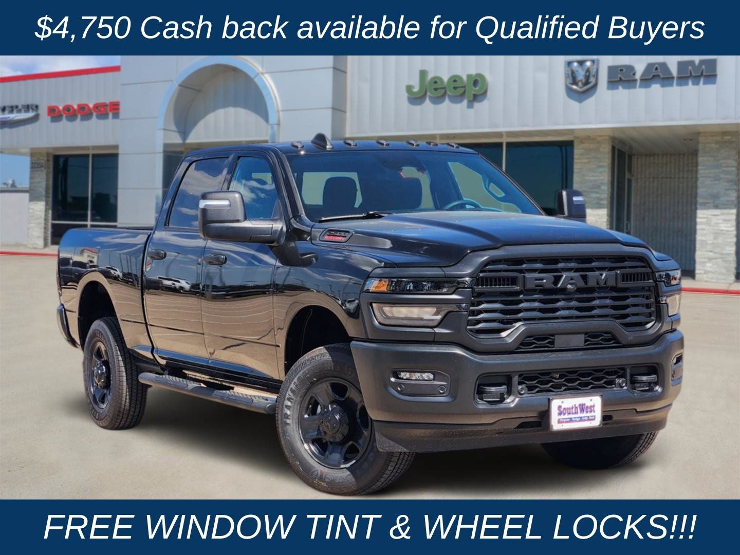2026 RAM Ram 2500 RAM 2500 TRADESMAN CREW CAB 4X4 6'4' BOX