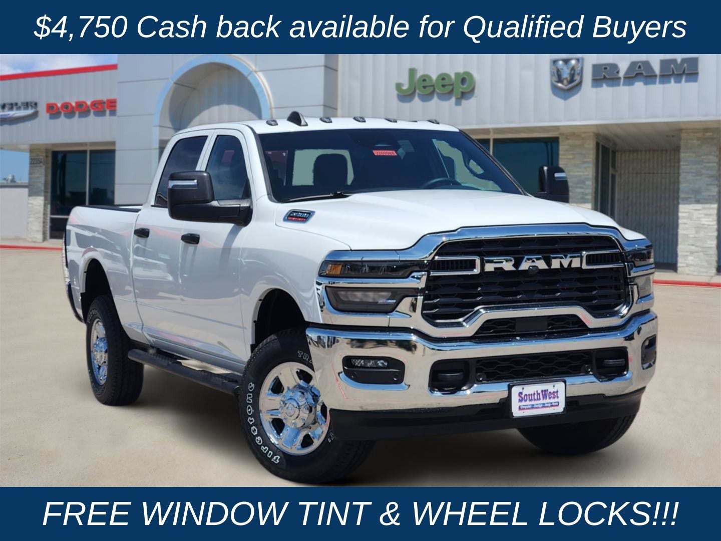 2026 RAM Ram 2500 RAM 2500 TRADESMAN CREW CAB 4X4 6'4' BOX
