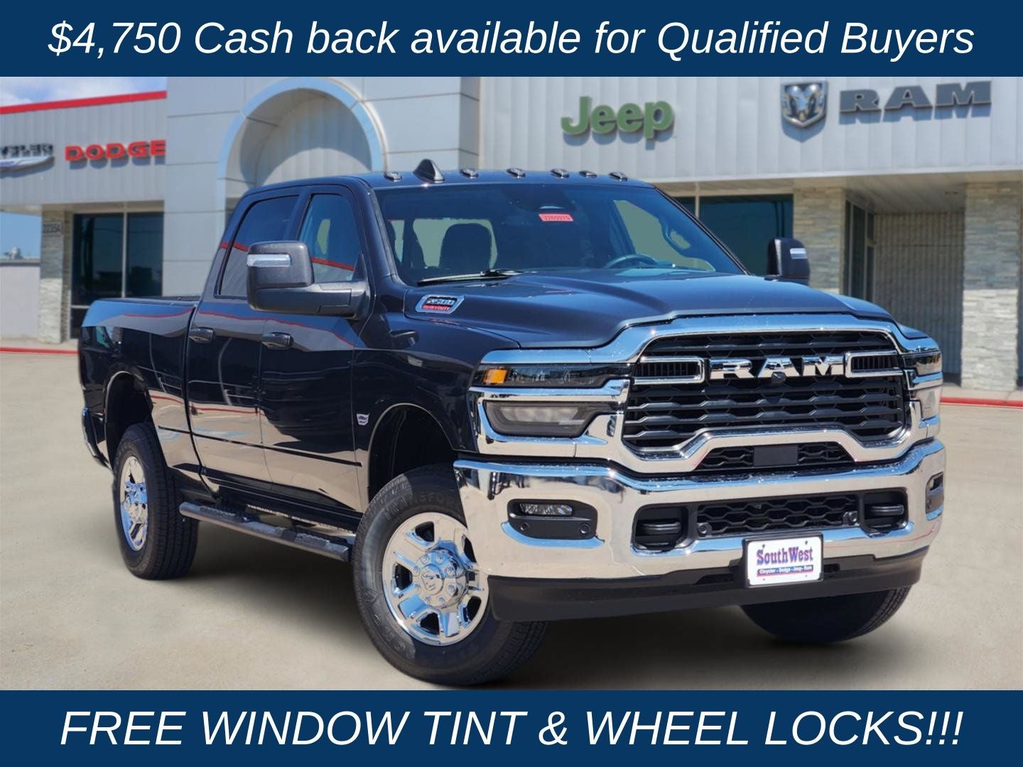 2026 RAM Ram 2500 RAM 2500 TRADESMAN CREW CAB 4X4 6'4' BOX