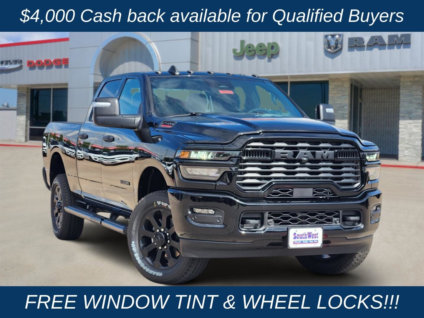 2026 RAM Ram 2500 RAM 2500 LONE STAR CREW CAB 4X4 6'4' BOX