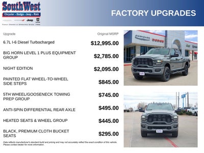 2026 RAM Ram 2500 RAM 2500 LONE STAR CREW CAB 4X4 6'4' BOX