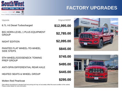 2026 RAM Ram 2500 RAM 2500 LONE STAR CREW CAB 4X4 6'4' BOX