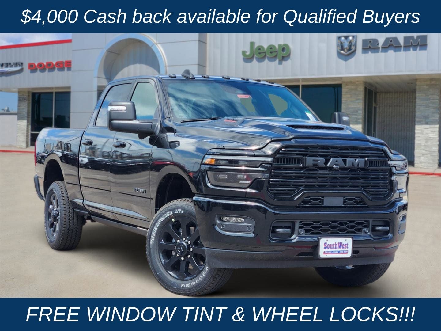 2026 RAM Ram 2500 RAM 2500 LARAMIE CREW CAB 4X4 6'4' BOX