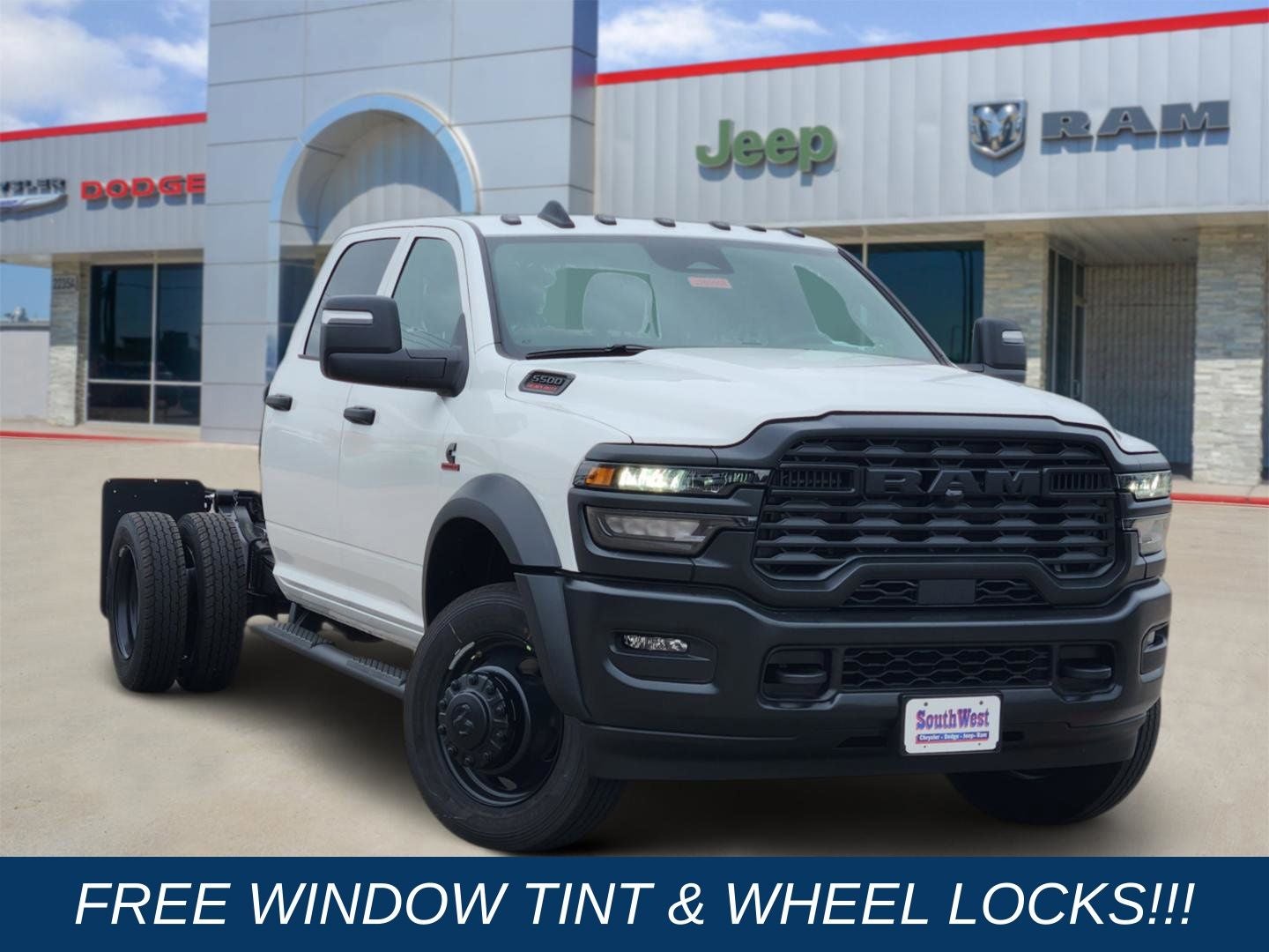 2026 RAM Ram 5500 Chassis Cab RAM 5500 TRADESMAN CHASSIS CREW CAB 4X4 60' CA