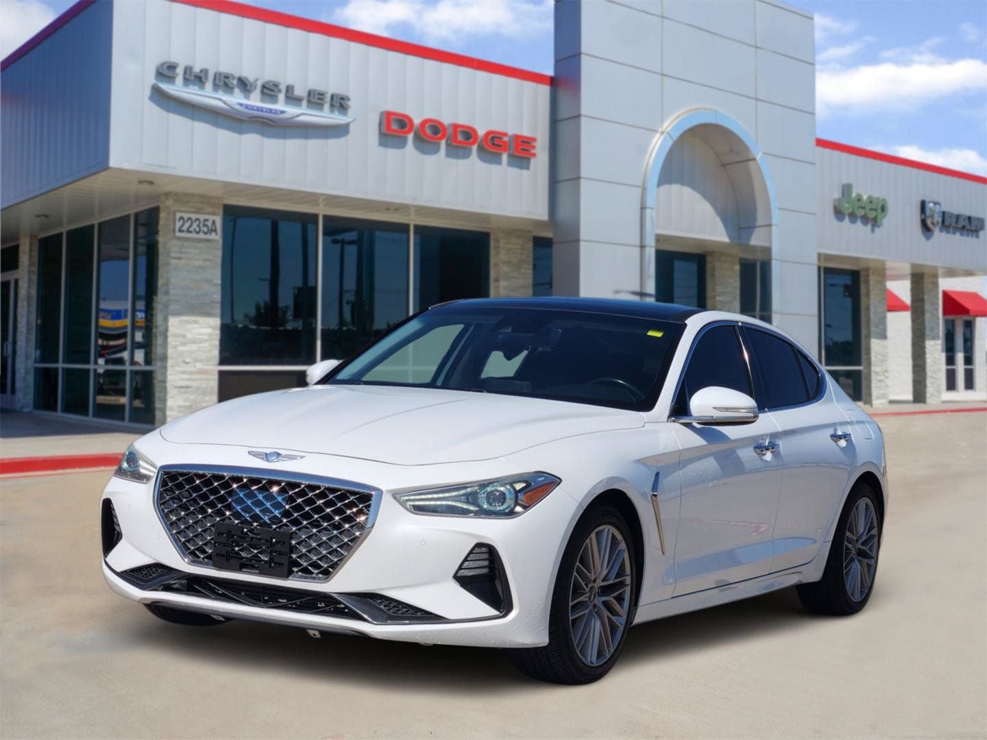 Used 2020 GENESIS G70 Standard with VIN KMTG34LAXLU059878 for sale in Cleburne, TX