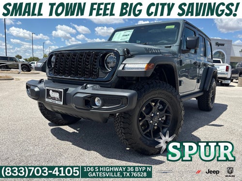 2026 Jeep Wrangler WRANGLER 4-DOOR WILLYS