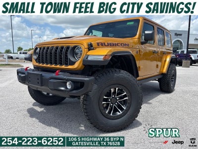 2026 Jeep Wrangler WRANGLER 4-DOOR RUBICON X