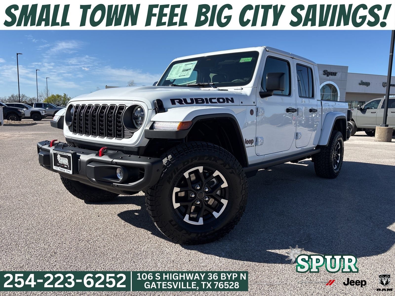2026 Jeep Gladiator GLADIATOR RUBICON X 4X4