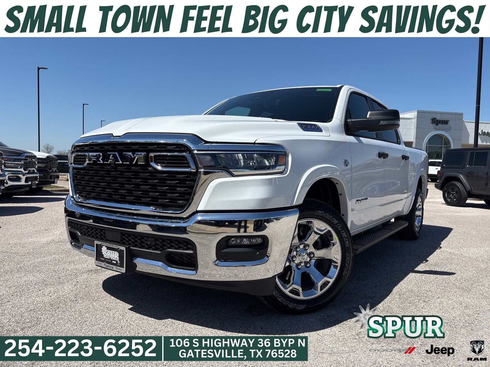 2026 RAM Ram 1500 RAM 1500 LONE STAR CREW CAB 4X4 5'7' BOX