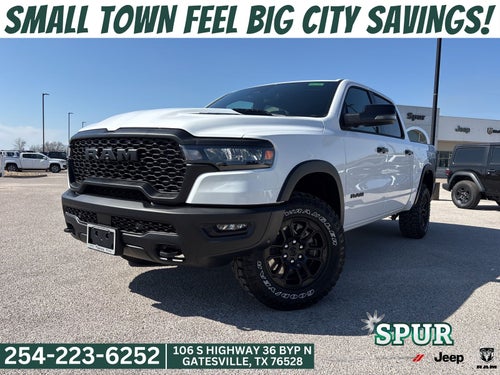 2026 RAM Ram 1500 RAM 1500 REBEL CREW CAB 4X4 5'7' BOX