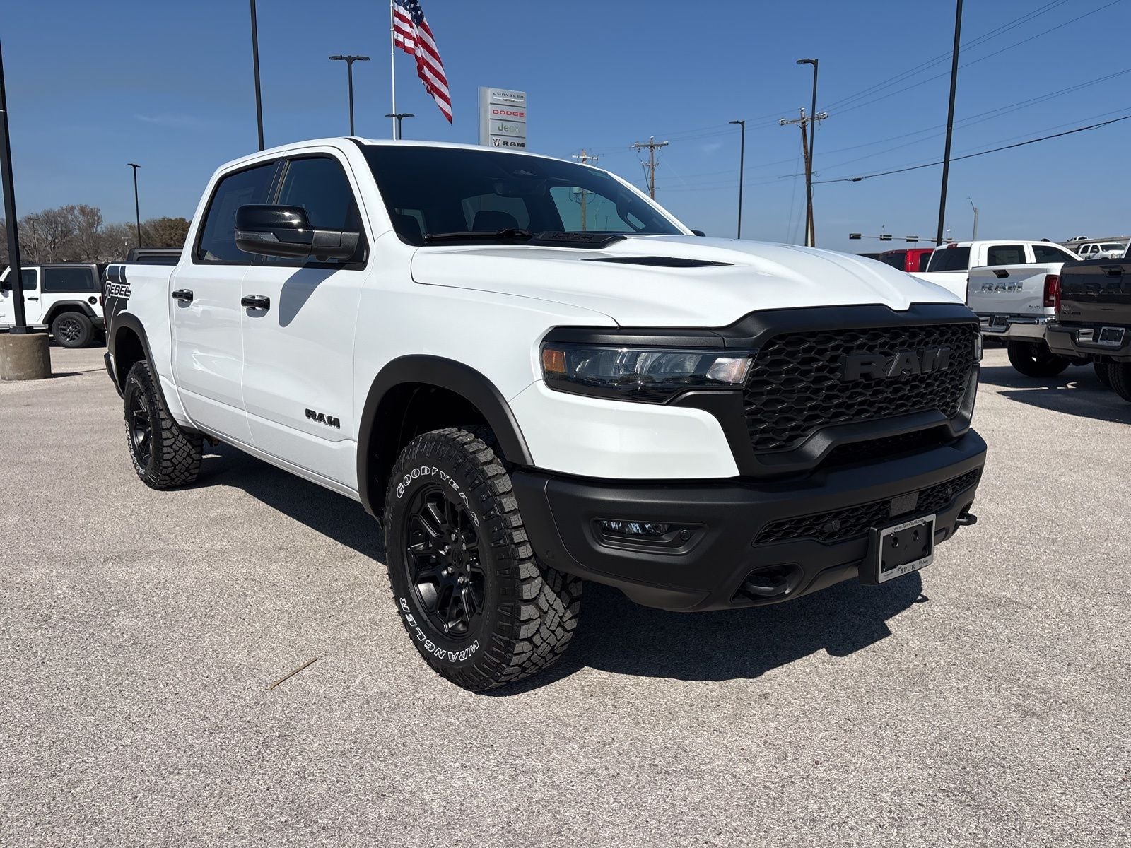 2026 RAM Ram 1500 RAM 1500 REBEL CREW CAB 4X4 5'7' BOX