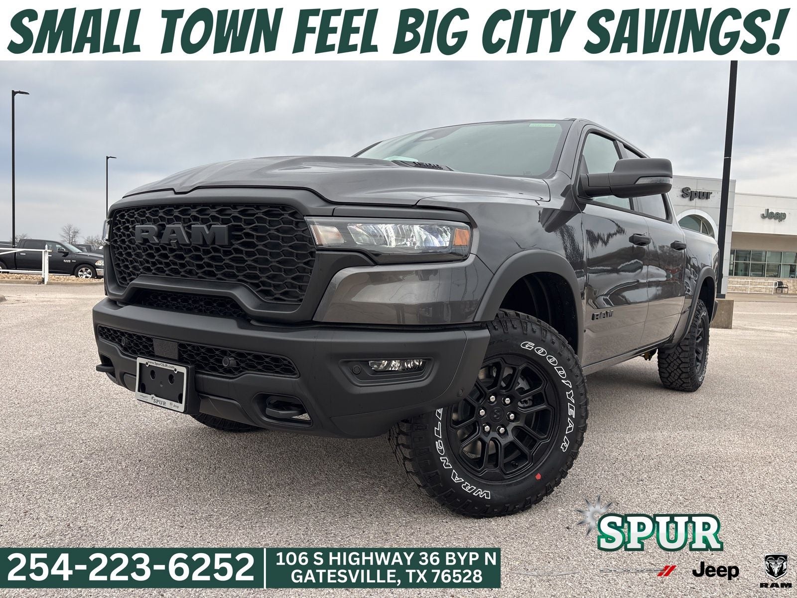 2026 RAM Ram 1500 RAM 1500 REBEL CREW CAB 4X4 5'7' BOX