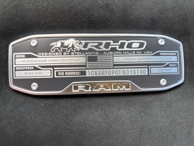 2026 RAM Ram 1500 RAM 1500 RHO CREW CAB 4X4 5'7' BOX