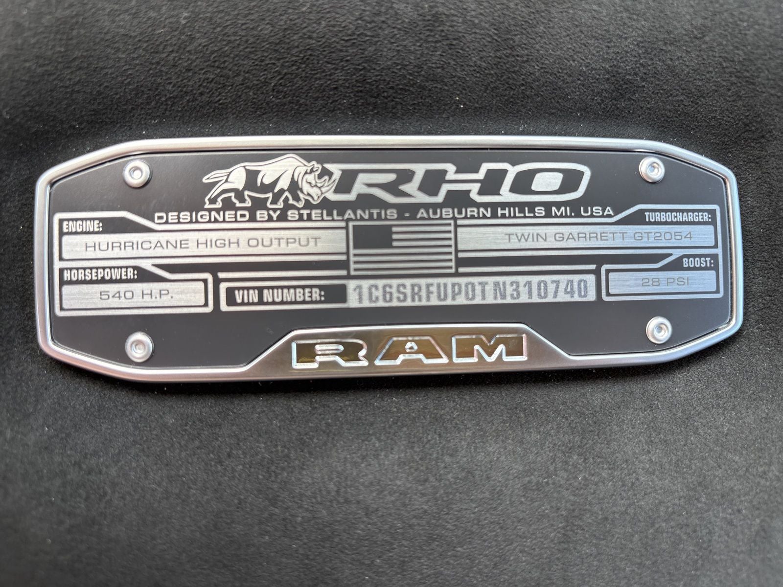 2026 RAM Ram 1500 RAM 1500 RHO CREW CAB 4X4 5'7' BOX