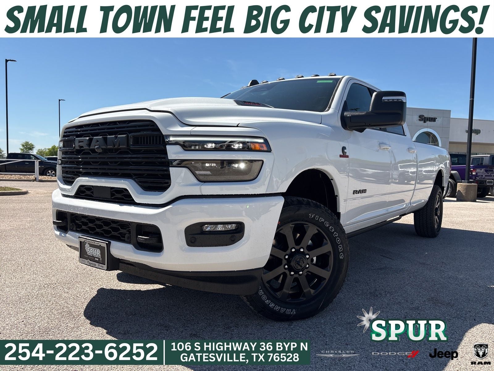 2026 RAM Ram 3500 RAM 3500 LARAMIE CREW CAB 4X4 8' BOX