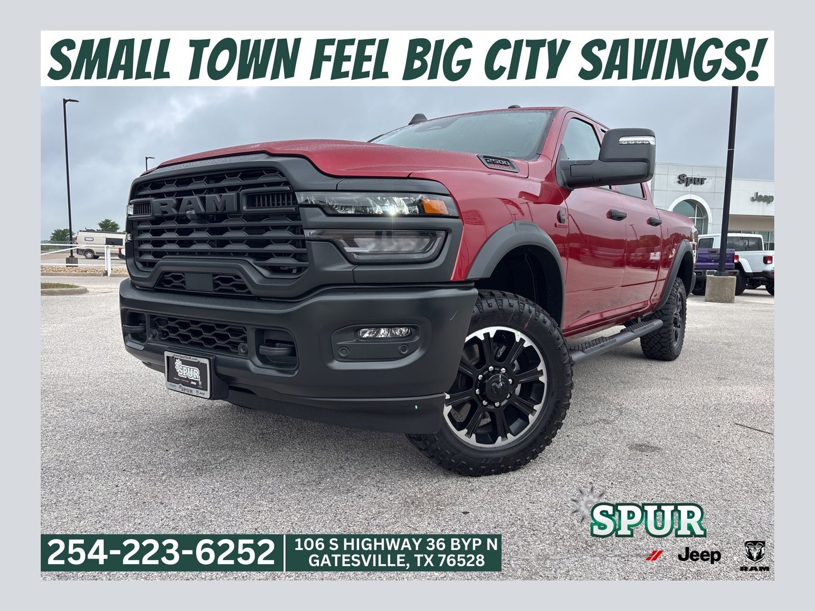 2026 RAM Ram 2500 RAM 2500 WARLOCK CREW CAB 4X4 6'4' BOX