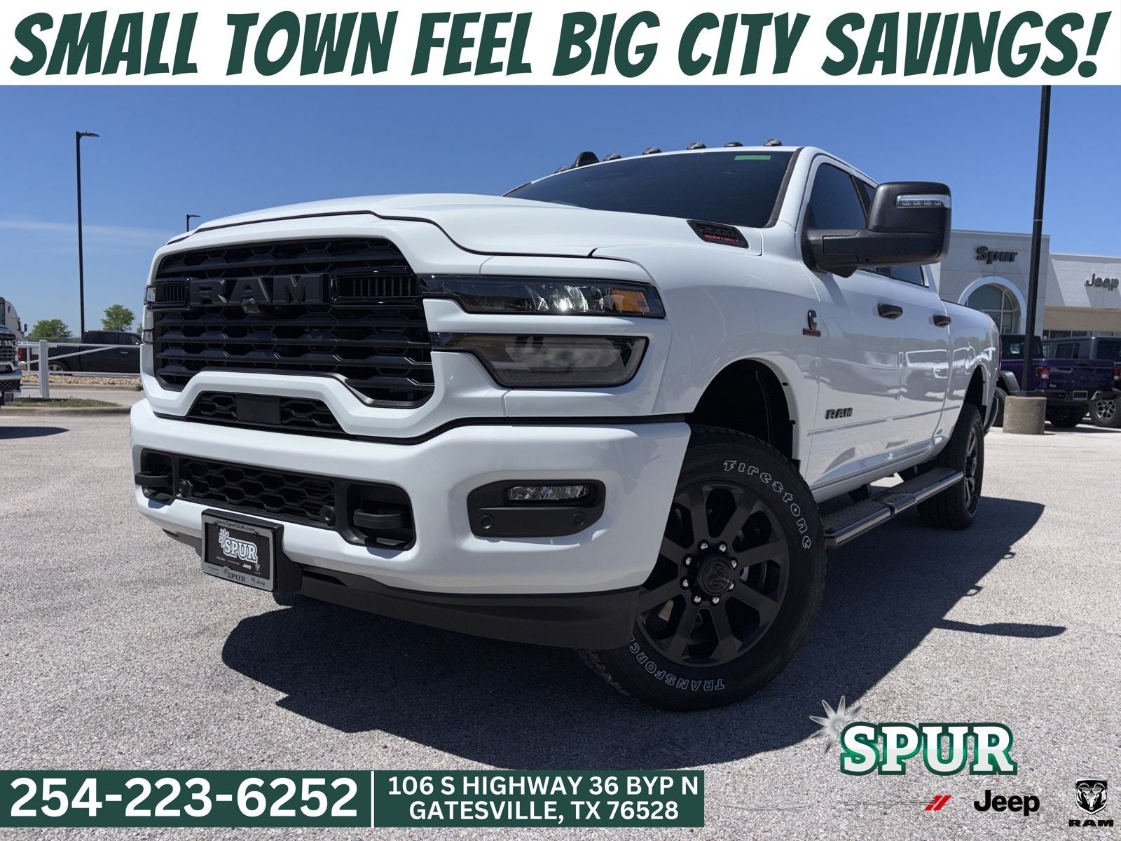 2026 RAM Ram 2500 RAM 2500 LONE STAR CREW CAB 4X4 6'4' BOX