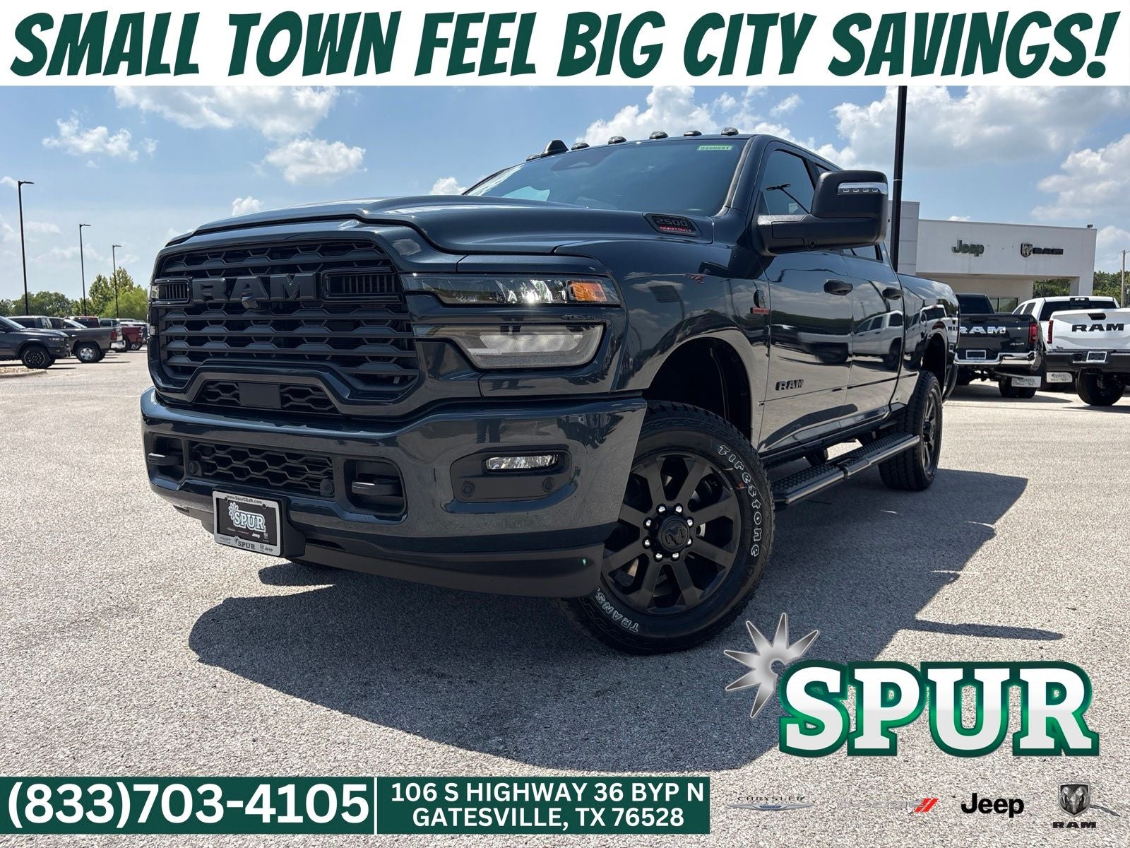 2026 RAM Ram 2500 RAM 2500 LONE STAR CREW CAB 4X4 6'4' BOX