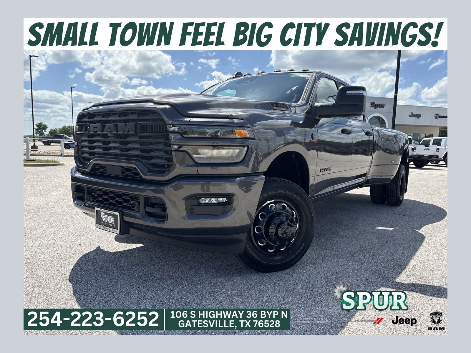 2026 RAM Ram 3500 RAM 3500 LONE STAR CREW CAB 4X4 8' BOX