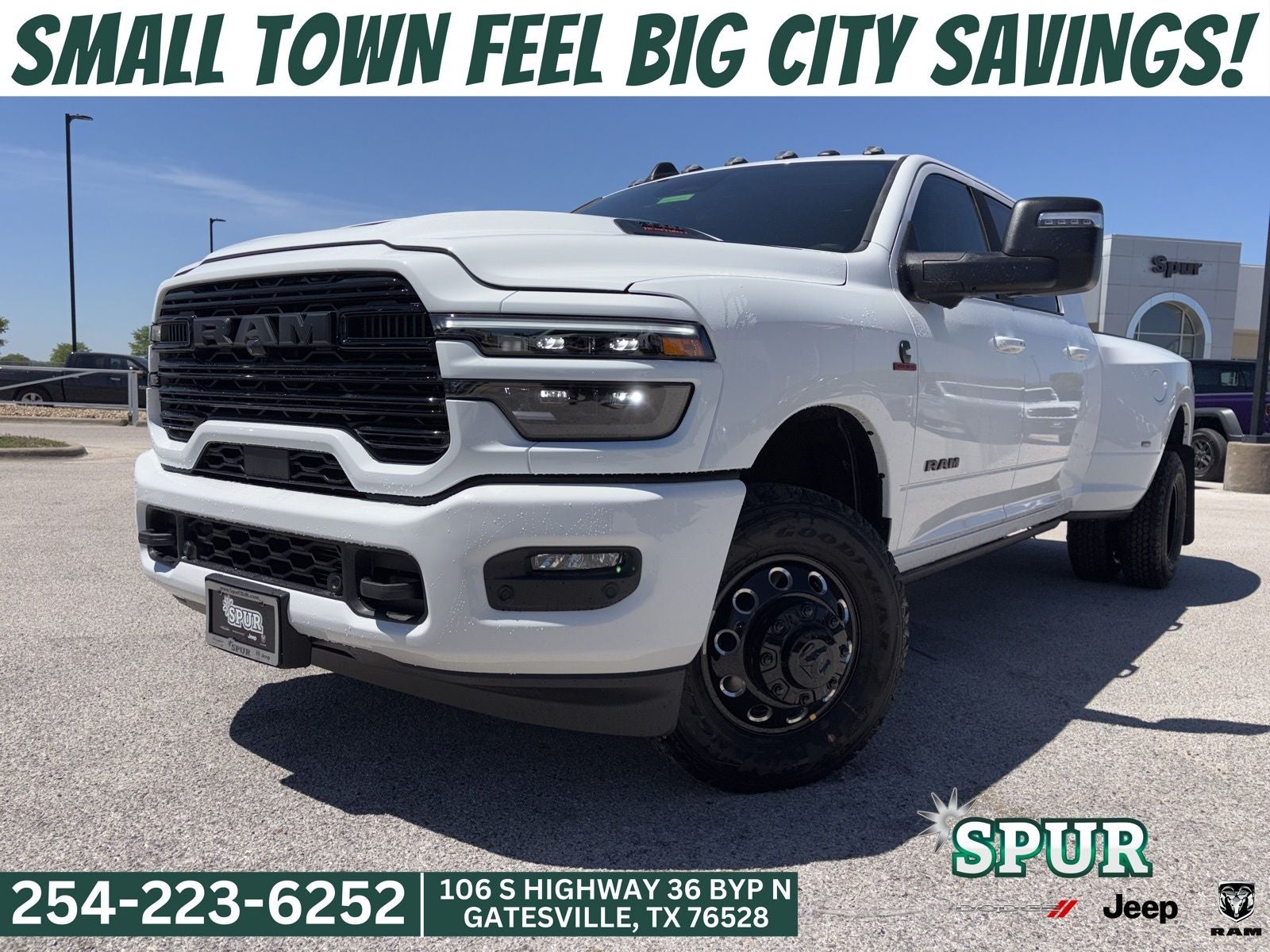 2026 RAM Ram 3500 RAM 3500 LARAMIE MEGA CAB 4X4 6'4' BOX