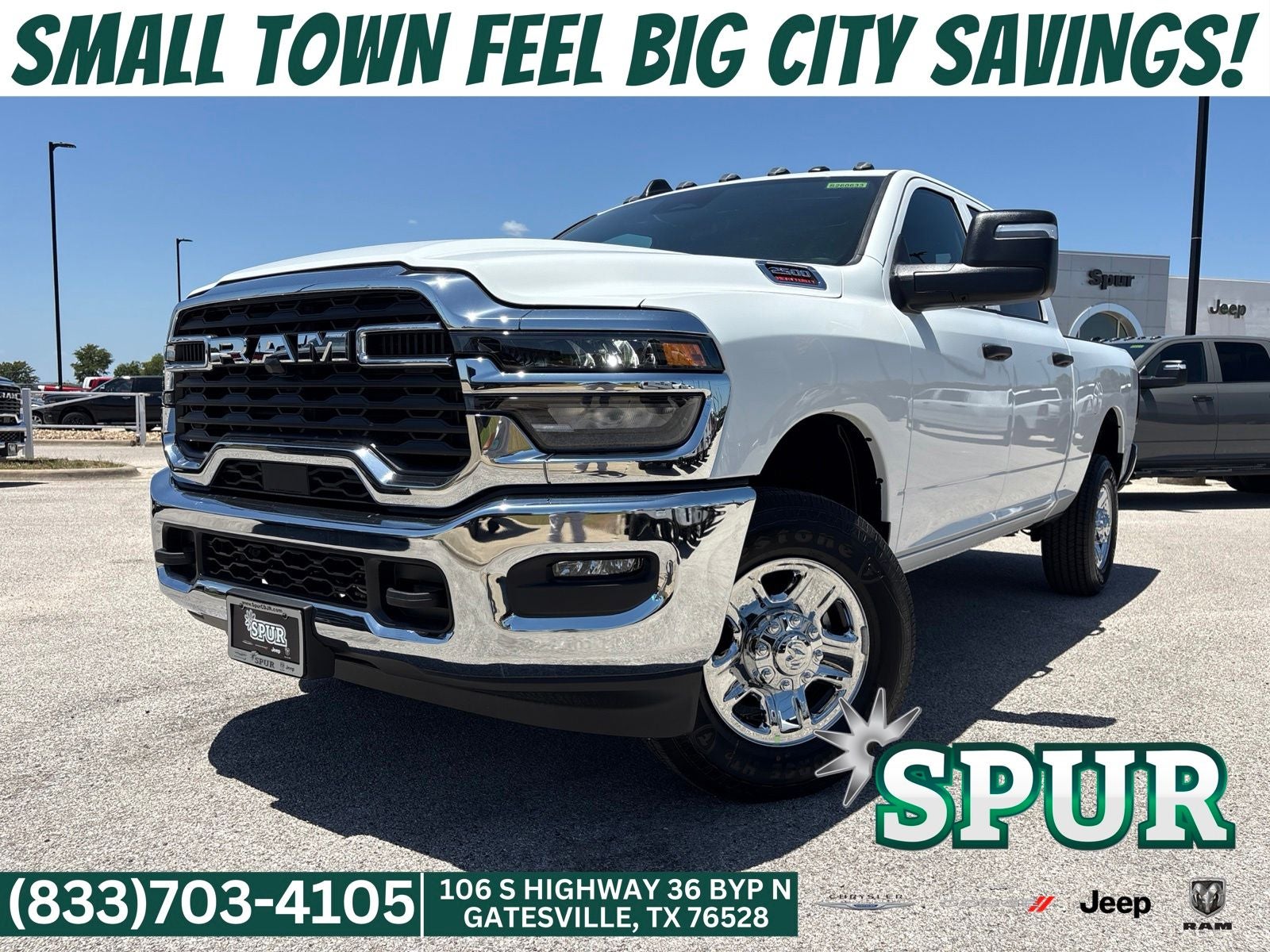 2026 RAM Ram 2500 RAM 2500 TRADESMAN CREW CAB 4X4 6'4' BOX