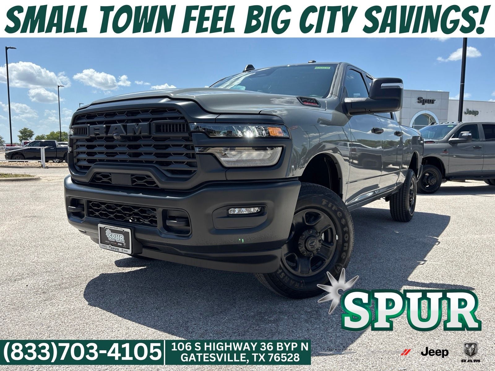 2026 RAM Ram 2500 RAM 2500 TRADESMAN CREW CAB 4X4 6'4' BOX