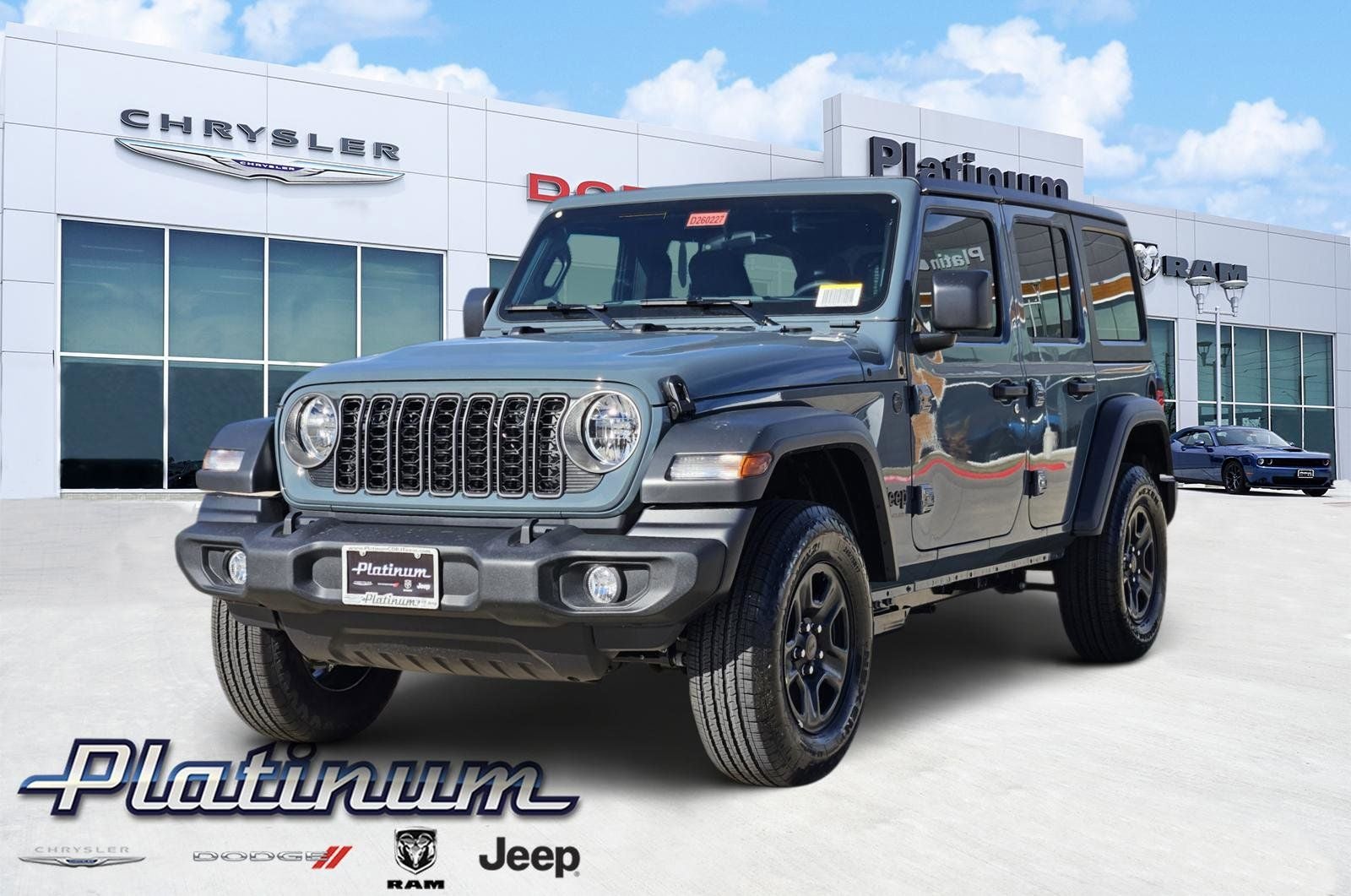 2026 Jeep Wrangler WRANGLER 4-DOOR SPORT