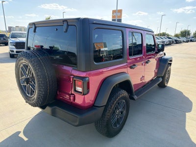 2026 Jeep Wrangler WRANGLER 4-DOOR SPORT S