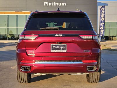 2025 Jeep Grand Cherokee GRAND CHEROKEE OVERLAND 4X4