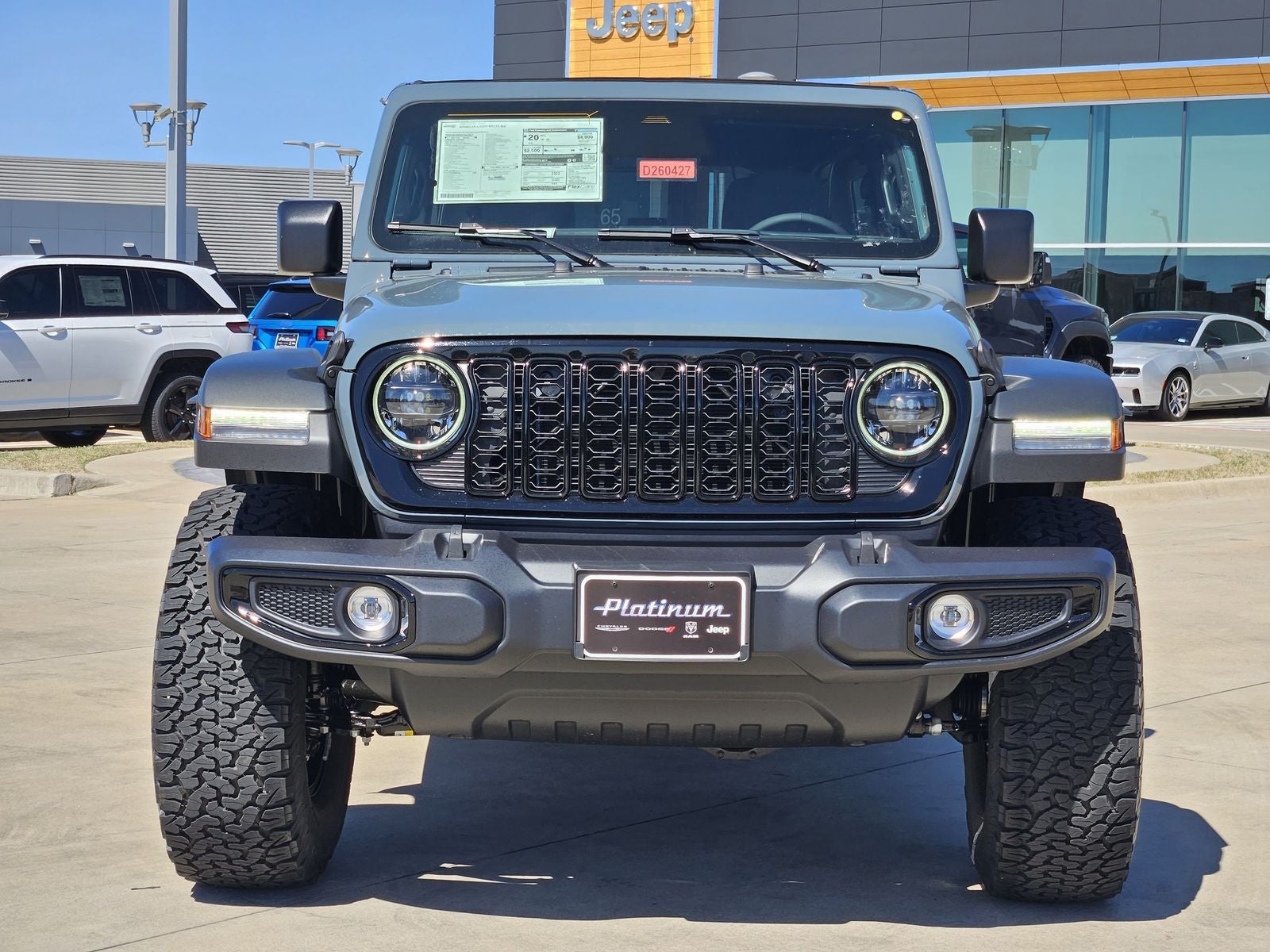 2026 Jeep Wrangler WRANGLER 4-DOOR WILLYS