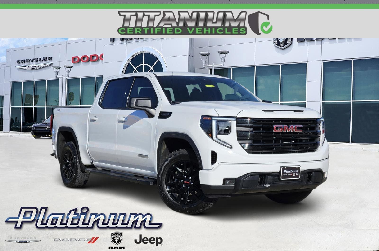 2024 GMC Sierra 1500 4WD Crew Cab Short Box Elevation with 3SB