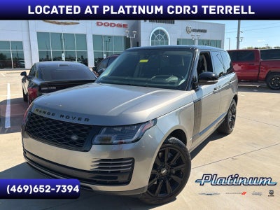 2019 Land Rover Range Rover 5.0L V8 Supercharged
