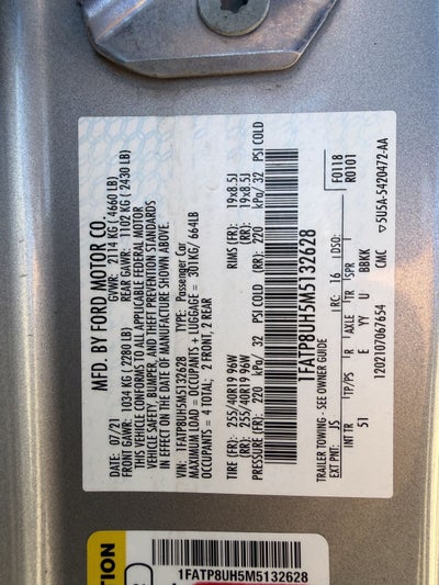 2021 Ford Mustang EcoBoost Premium